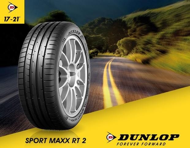 Dunlop SP SPORT MAXX RT 2  88 Y XL  MFS  (560 kg 300 km/h)  nyrigumi 225/35R19